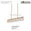 New Bedroom Ceiling Chandelier Decorative Lamps For House Decoration Football Crystals Chandelier