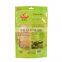 Custom Printed Smell Proof Durian Snack food Three Side Heat Seal Packaging Bags