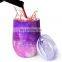Food Grade Sublimation 12oz Insulated Double Wall Stainless Steel Wine Tumbler