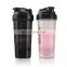 wholesale glitter bpa free gym custom protein gym sublimation clear leak proof fitness shaker bottle with customized color