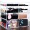 wholesale cosmetic drawers acrylic makeup storage organizer