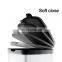 6L square white color stock stainless steel trash can kitchen dustbin garbage trash bin