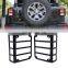 Stainless Steel LED Tail Rear Light Grill Covers Accessories for Jeep Wrangler JK