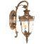 Outdoor Porch LED Retro Wall Light Waterproof Vintage House Gate Exterior European Retro LED Wall Lamps
