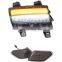 Modified LED daytime running light DRL and LED streamer turn signal Fender flares light lamp for Jeep Wrangler JL 2018-2021