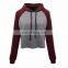 Mint color cool crop top hoodie summer fashion cropped hoodie