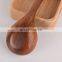 Non-Stick Kitchen Tools Gadgets Kitchen Utensils Set Silicone Wood Color Large Spoon Soup Spoon Kitchen Accessories