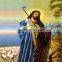 PPT/PET/PP 3D lenticular wall decorated picture of religion painting