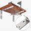 custom stamped part sheet metal deep drawing stamping parts corner bracket