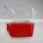 Custom printed clear drink reusable food spout pouch plastic liquid stand up pouch with spout