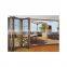 Garden Aluminum Alloy Thermal Bi Folding Glass Accordion Door