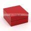 red lacquered promotion ashtray wholesale custom made wooden cigar ashtray