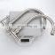 Modern Hotel Basin Faucets High Quality Stainless Steel Double Handle Cold Hot Mixer Chrome Basin Faucet Tap