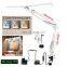 Double Head Task Lamp 24w Flexible Read Desk Lamp Modern Restaurant LED Swing Arm 10 brightness Levels Clamp Task Lamp