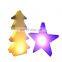 snowman star tree Christmas led light Customized size plastic cheap light CE/ROSH certificate led Christmas light