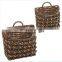 Hot Sale Water Hyacinth Home Storage Wall Mount Hanging Basket Set of 2 Vietnam Supplier