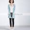 2016 New design fashion cardigan long knit sweater for ladies