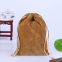 Custom Printed Logo Shoe Bag Mini Dust Bag Small Cotton Drawstring Bag for gift packaging