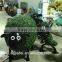 best price artificial milan animals shape grass topiary for theme park decoration wholesale