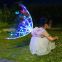 Butterfly Swing Fairy Electric Wings Women Girls Led Light Shiny DIY Wing Decor Toys Cosplay Automatic Wing for Kids