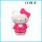 Cute kitty cartoon power bank 5200mAh mobile external battery charger