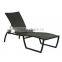 cheap garden furniture Beach aluminum frame rattan lounge chair