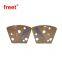 Diamond PCD Shoes OEM Trapezoid Grinding Tools for Removing Glues Epoxy Paints