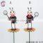 metal ladybug figurines decorative garden stakes wholesale