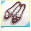 Hotfix Glass Rhinestone Applique Pointback Rhinestone Shoes Shape Patch 11.5x17.5cm