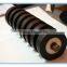High Quality rubber coat impact roller for belt conveyor in coal mining equipment
