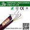 coaxial cable rg6,rg11with messenger OEM