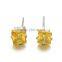 Bulk Wholesale Costume Jewelry Round Heart Square Shape Zircon Earrings Sets