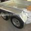 8x5FT Heavy duty hot dipped galvanized tandem box trailer, utility trailer