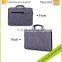 15.6-Inch Multi-functional Suit Fabric Portable Laptop Sleeve Case Bag for Laptop, Tablet, Macbook, Notebook - Grey