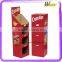 business promotion cardboard display for hot sale stand shelf