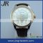 Classical water resistant automatic ,genuine leather strap watch