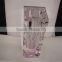 Rectangle glass vase for home decoration CV-1015