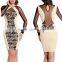 2016 Sexy Women Long Sleeve Bandage Bodycon Dress For Night Club