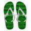 hot sale customized promotional EVA PE soft beach flip flops