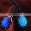 New Trendy Safe Material Elegant Stone Jewelry Teardrop Necklace for Retailer