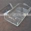 wholesale cheap price clear plastic acrylic serving tray