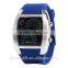 led silicone wrist watch waterproof led new design led watch