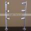 AC100-240V Sliver/Black 3*1W led jewelry cabinet light
