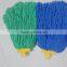 cotton Wet Mop, 5" Headband, Blue green