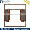Aluminium casement window with fly screen guangzhou