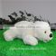 2016 new plush soft custom polar bear animal shaped toy