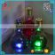 450ml luminous light bulb shape glass bottle for juice and beverage