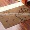 high quality new design flower floor mat