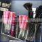 acrylic makeup brushes display stand, acrylic spinning lipstick tower, makeup brush holder display