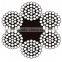 Good quality 6x37+FC galvanized steel cable